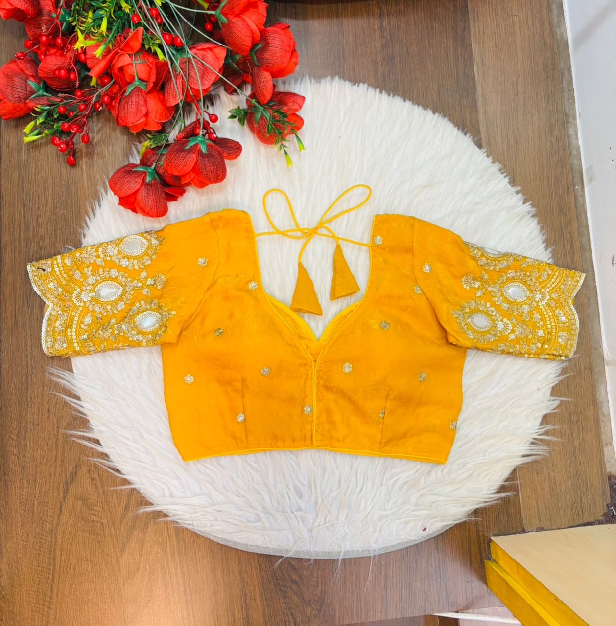 Own the Spotlight - Fendy Silk Blouse