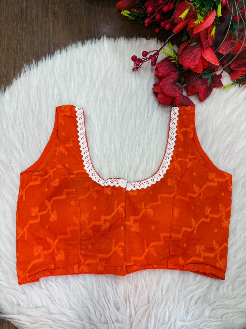 The Showstopper Jamdani Designer Blouse