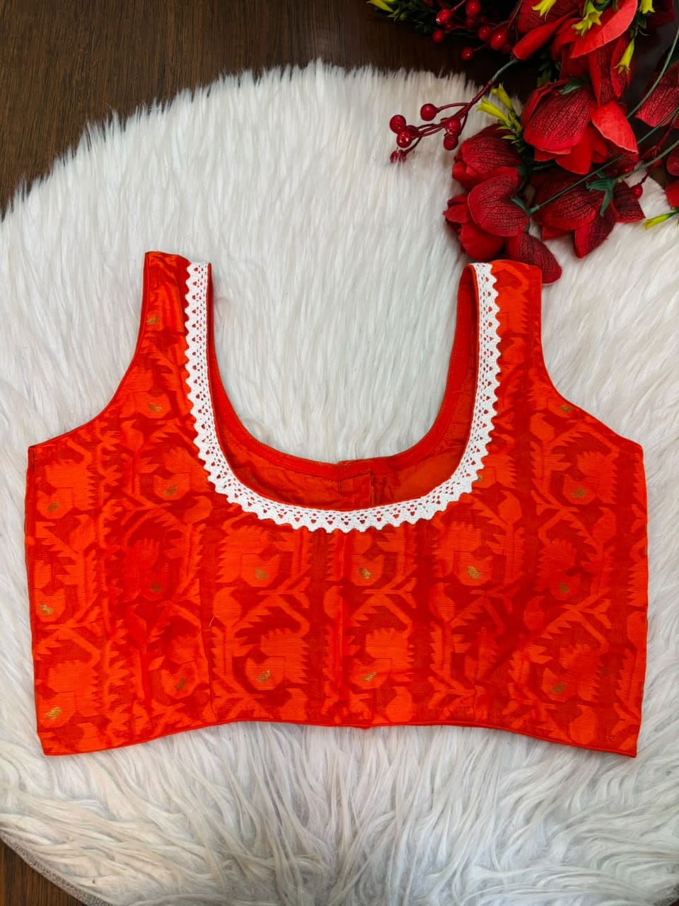 The Showstopper Jamdani Designer Blouse