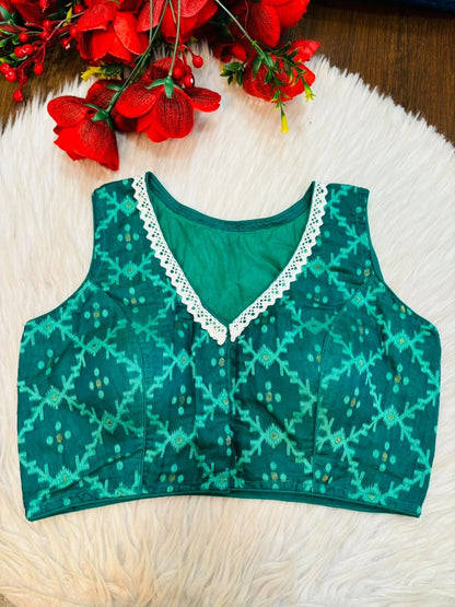 Shine Your Way Jamdani Designer Blouse
