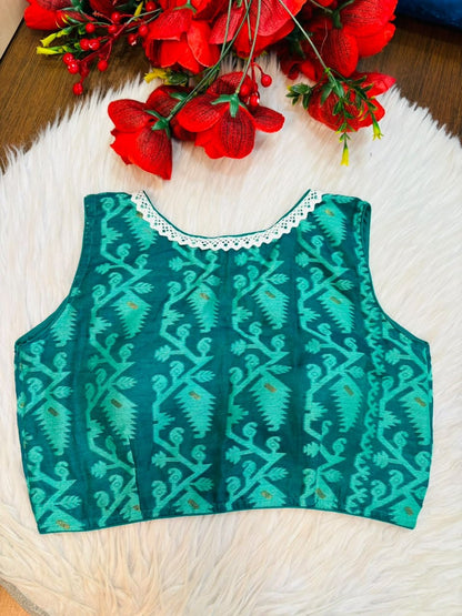 Shine Your Way Jamdani Designer Blouse