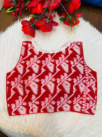 Shine Your Way Jamdani Designer Blouse