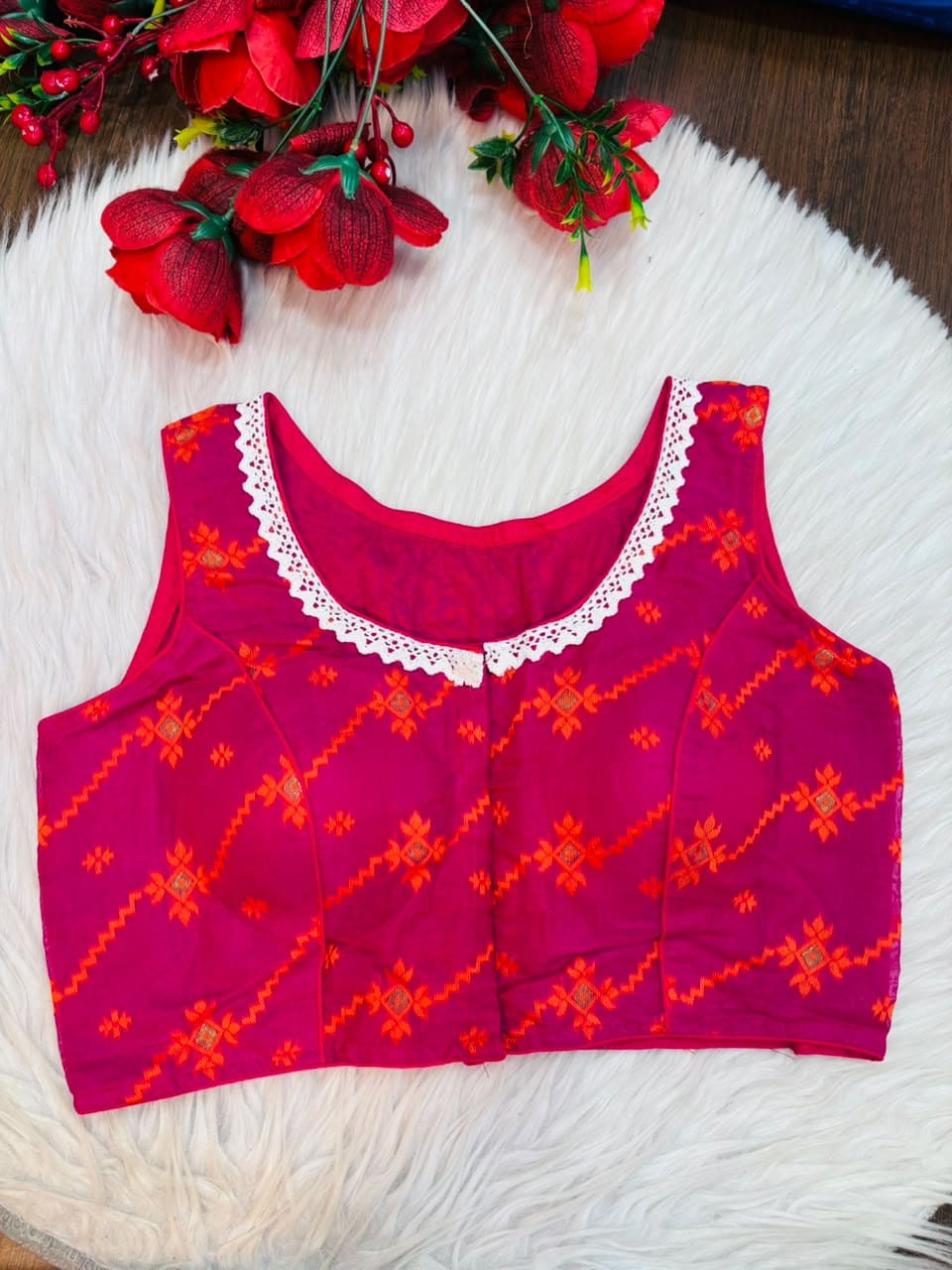 Be the Moment Jamdani Designer Blouse