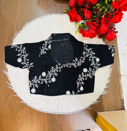 Royal Vine Embroidery - Designer Blouse