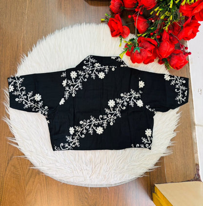 Royal Vine Embroidery - Designer Blouse