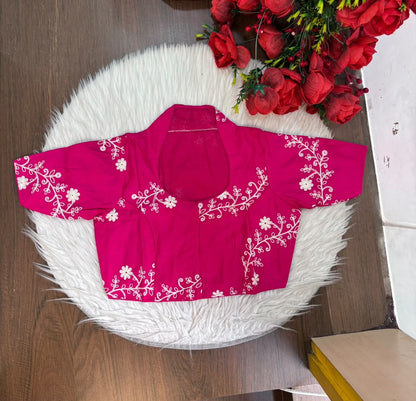 Royal Vine Embroidery - Designer Blouse