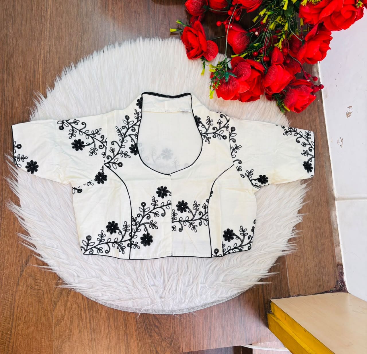 Royal Vine Embroidery - Designer Blouse