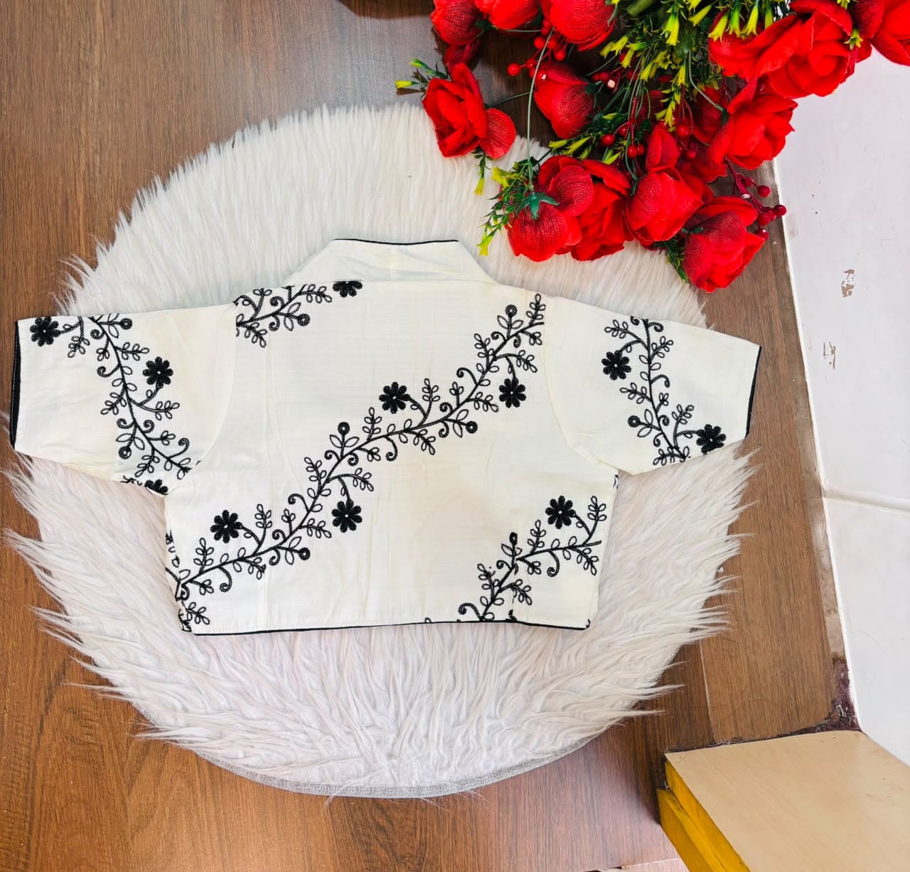 Royal Vine Embroidery - Designer Blouse