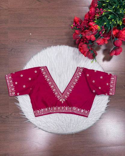 Make an Entrance  V-Neck Blouse