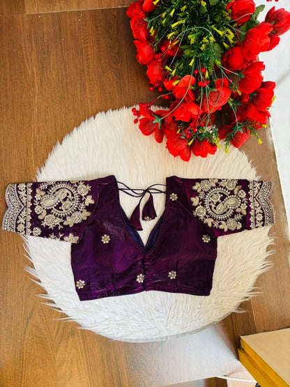 Queen Of The Evening  -Fendy Silk Blouse