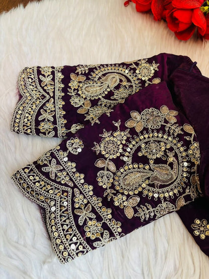 Queen Of The Evening  -Fendy Silk Blouse