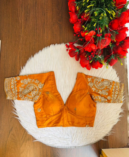 Queen Of The Evening  -Fendy Silk Blouse