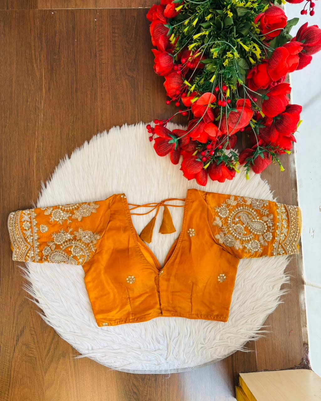Queen Of The Evening  -Fendy Silk Blouse