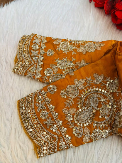 Queen Of The Evening  -Fendy Silk Blouse