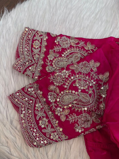 Queen Of The Evening  -Fendy Silk Blouse