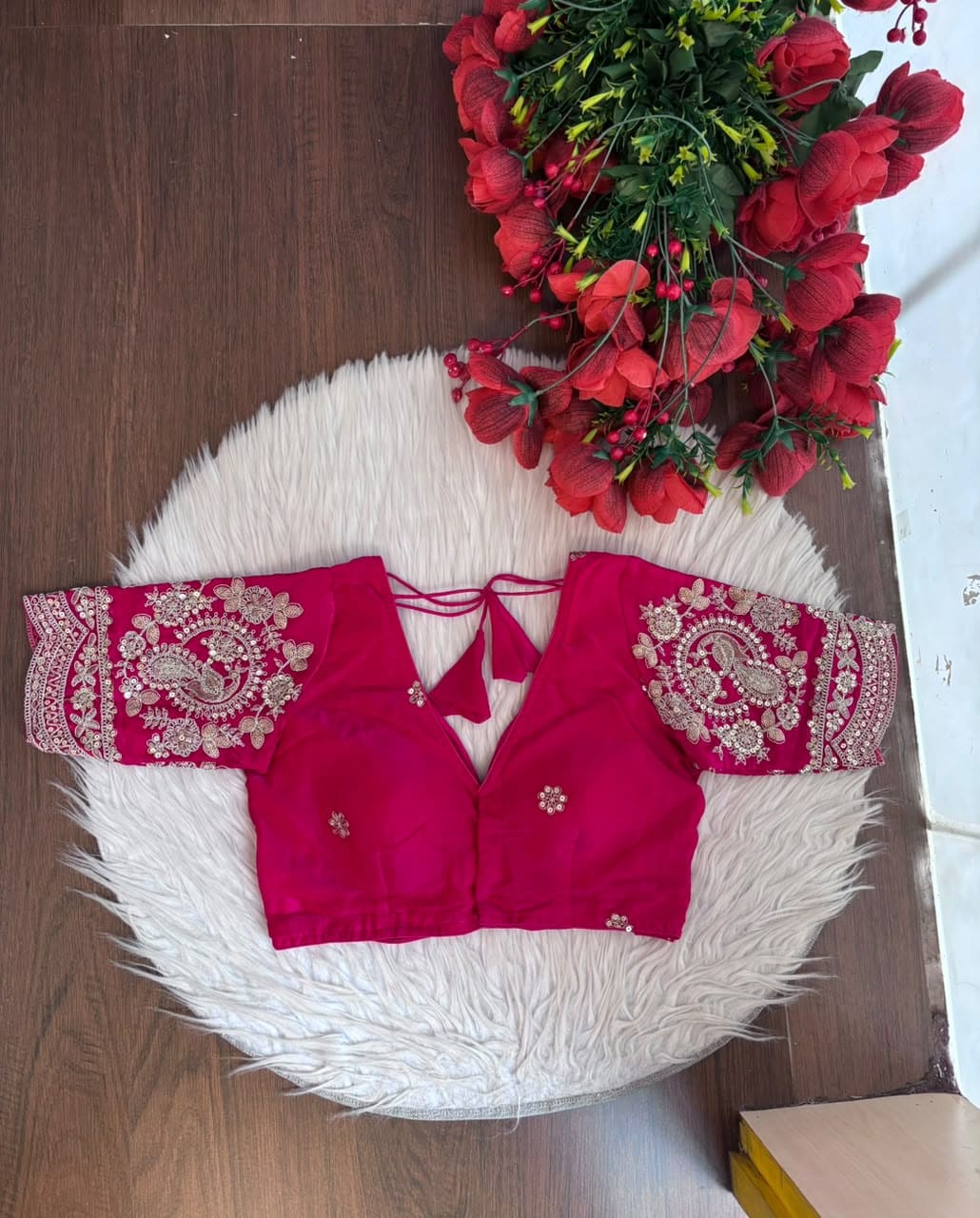 Queen Of The Evening  -Fendy Silk Blouse