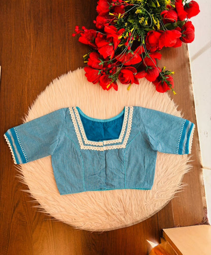 Retro Romance (Designer Cotton Blouse)
