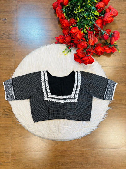 Retro Romance (Designer Cotton Blouse)