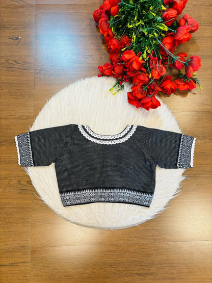 Retro Romance (Designer Cotton Blouse)
