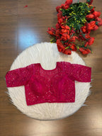 The Celestial Legacy – Designer Organza Blouse