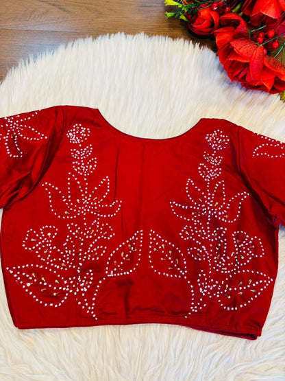 Infinite Stars Double Knot Stitch Blouse