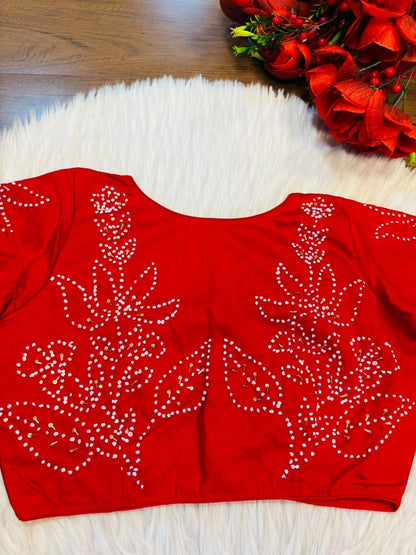 Infinite Stars Double Knot Stitch Blouse