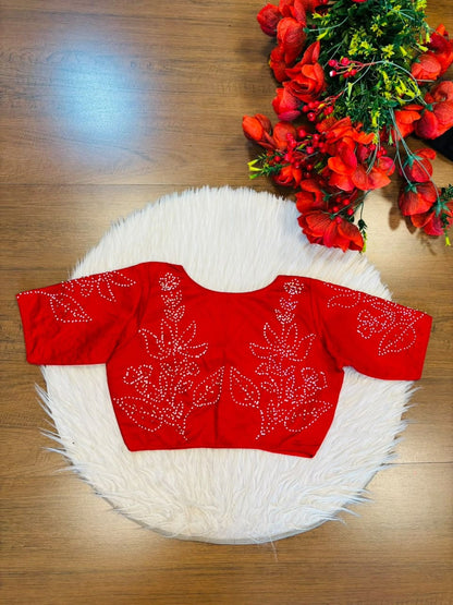 Infinite Stars Double Knot Stitch Blouse