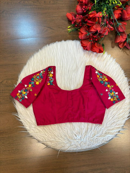 Forever Enchanted – Handstitched Designer Blouse
