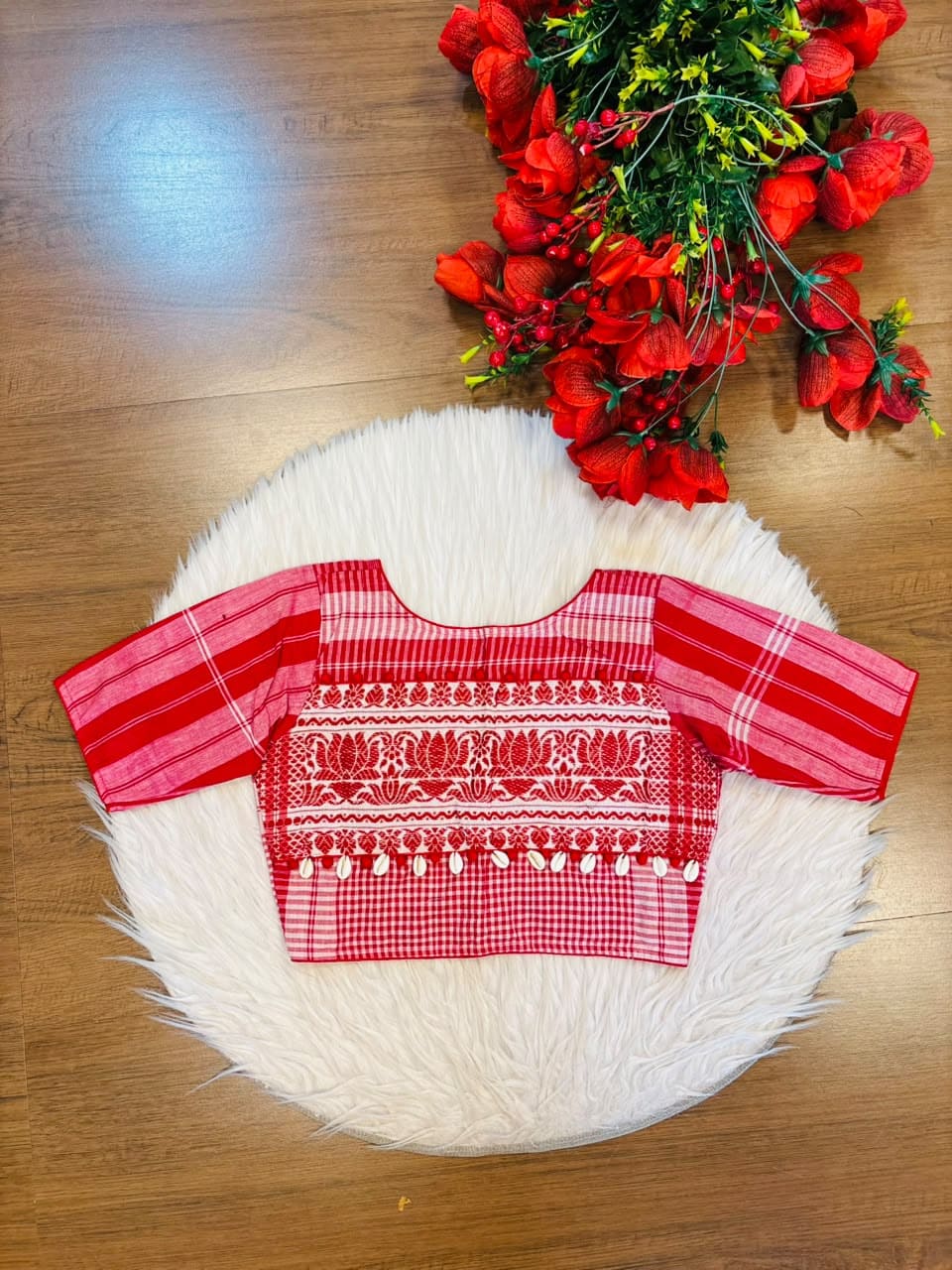 Assamese Style Fancy Designer Blouse