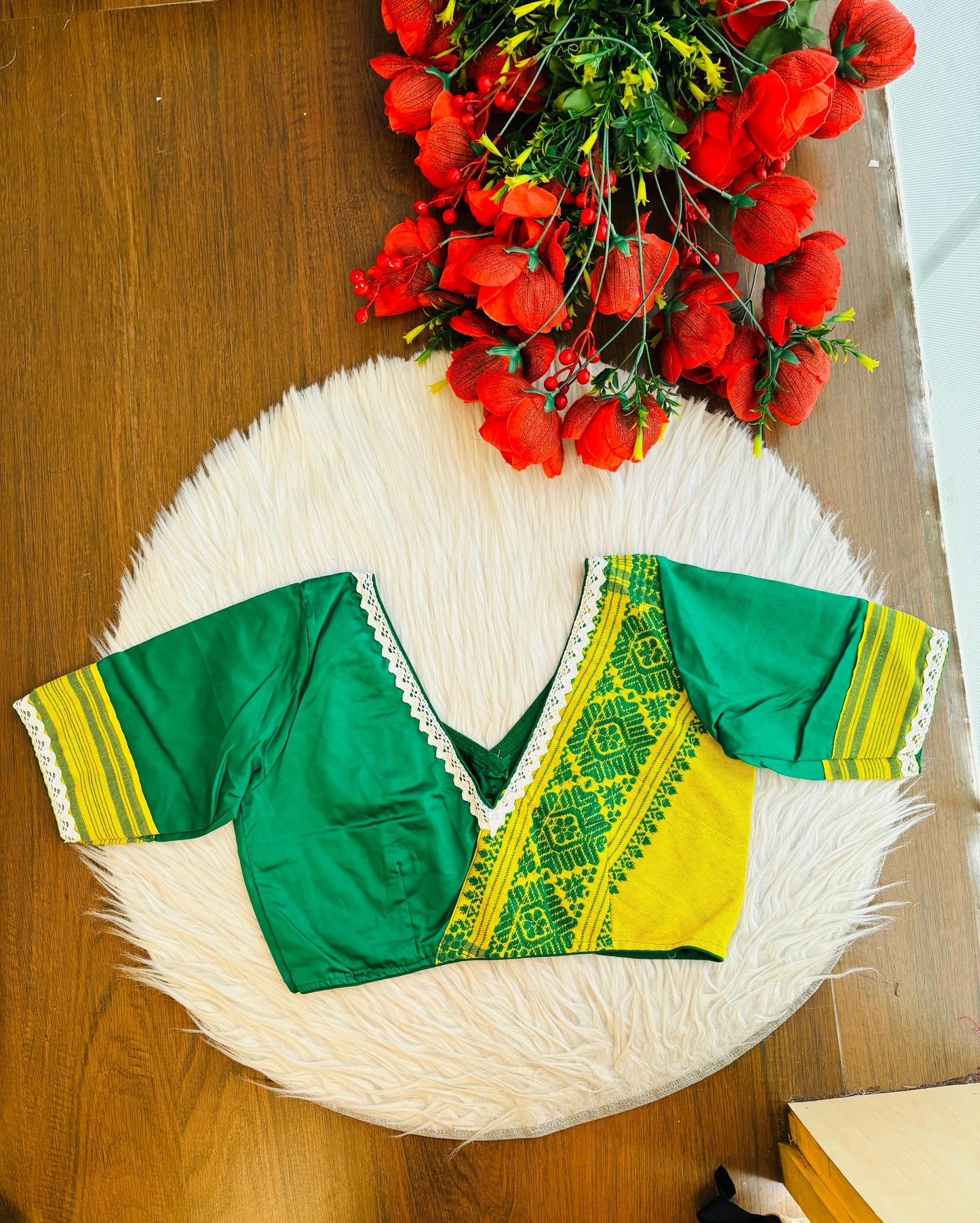 Sabeki (Rooted in tradition Designer Blouse)