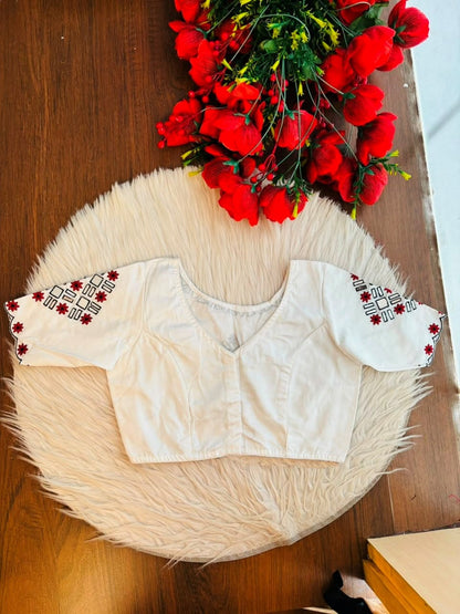 The Glass Royale -Cotton Silk Blouse