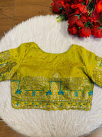 Beyond the Galaxy – Pitai Zari Designer Blouse
