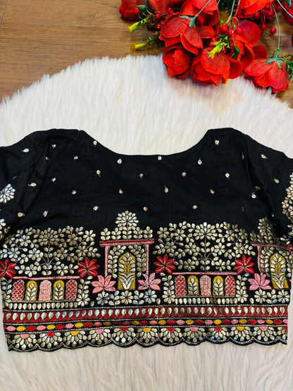 Beyond the Galaxy – Pitai Zari Designer Blouse
