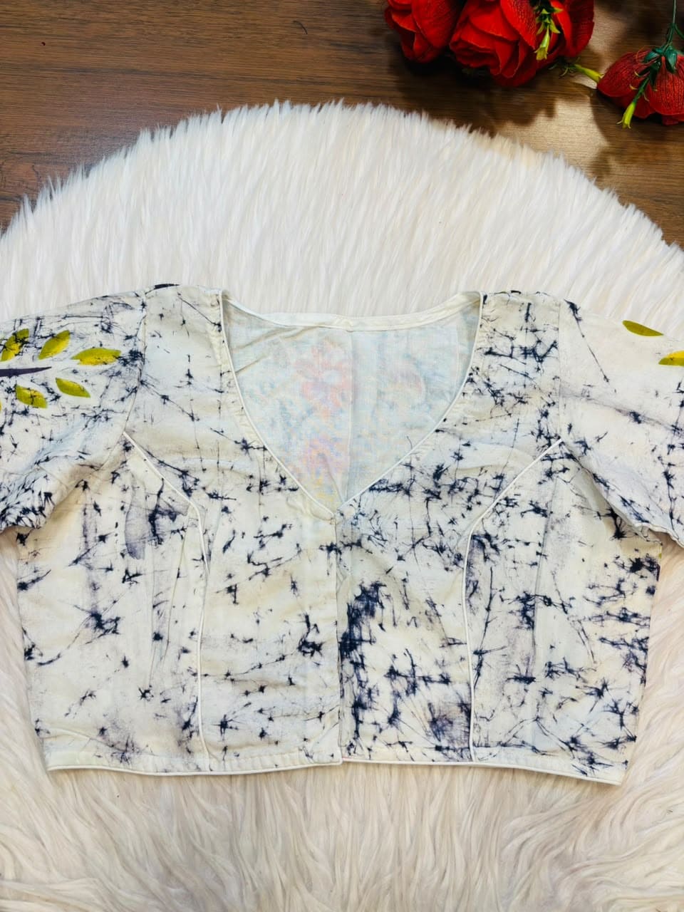 Song of the Sparrow – Batik Designer Blouse