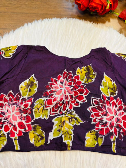 Under the Canopy – Batik Designer Blouse