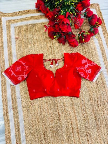 The Divine Autumn Dawn Designer Blouse