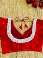 The Tune of Aagomoni Designer Blouse