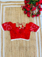 The Sacred Sharod Radiance Designer Blouse
