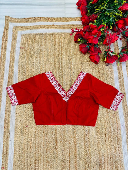 Mahalaya Prabhat Designer Blouse