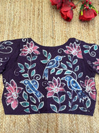 Floral Daydream- Batik Designer Blouse