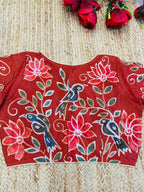 Floral Daydream- Batik Designer Blouse