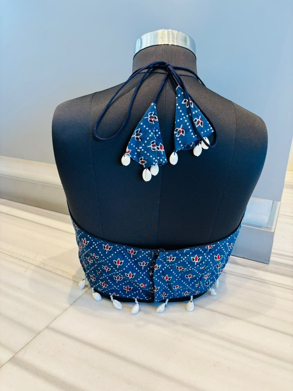 Too Hot to Be Basic – Ajrakh Blouse