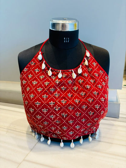 Too Hot to Be Basic – Ajrakh Blouse