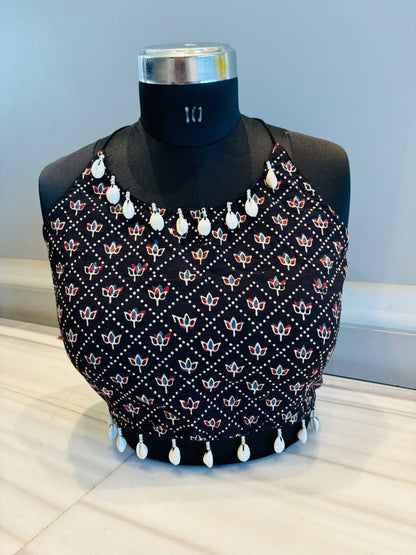 Too Hot to Be Basic – Ajrakh Blouse