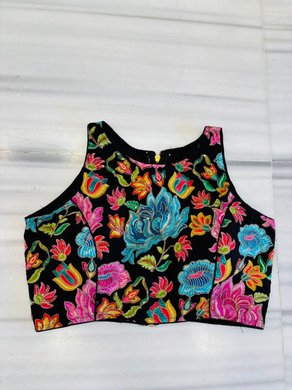 Gardenia Royale Crepe Silk Blouse