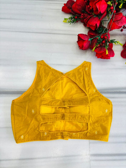 Woven to Impress – Cotton Jamdani Woven Designer Blouse