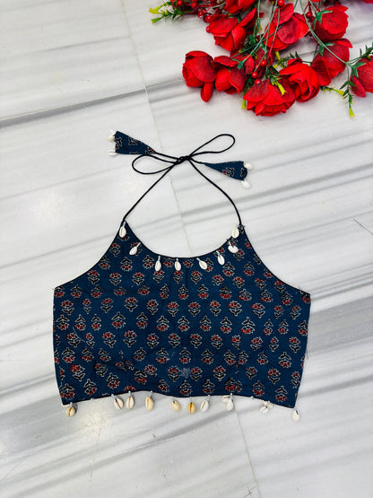 Too Hot to Be Basic – Ajrakh Blouse