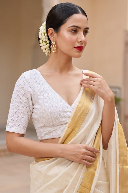 The Jewel Of Elegance Hakoba Blouse