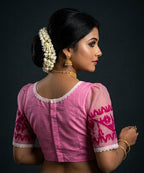 Golapi Jamdani Designer Blouse
