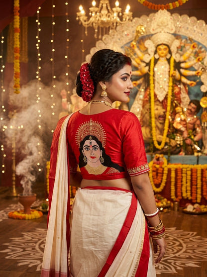 Ashtami Aradhya Designer Blouse